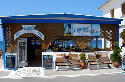 meltemi restaurant >> View of Meltemi Restaurant